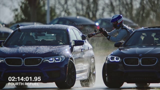 Watch the ALL-NEW BMW M5 refuel mid-drift to take TWO GUINNESS WORLD RECORDS titles