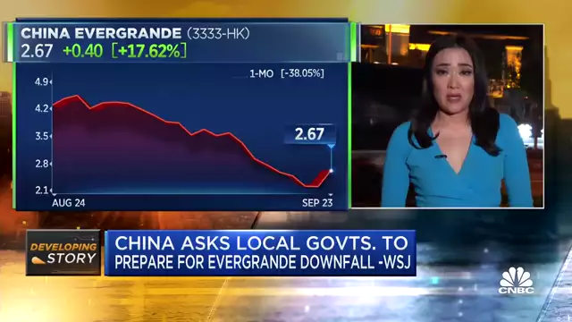 China asks local governments to prep for Evergrande downfall