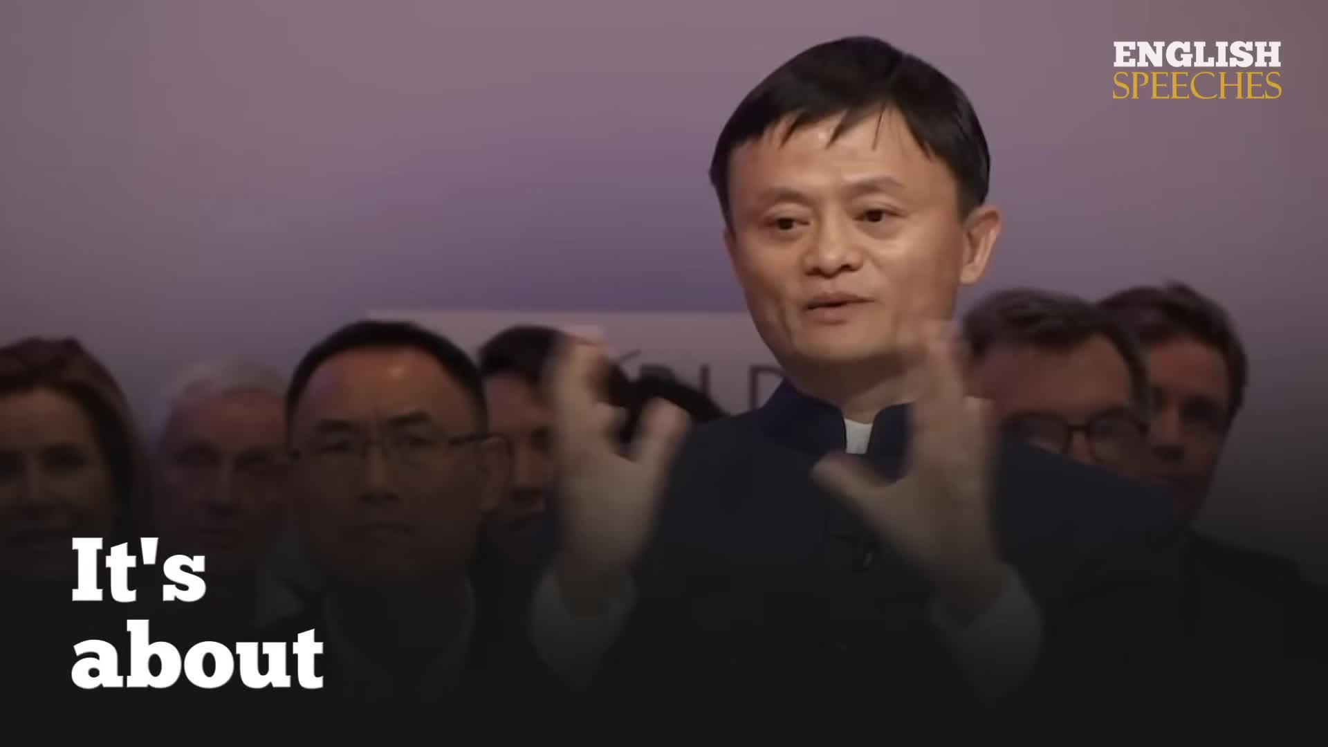JACK MA: We Never Give Up!